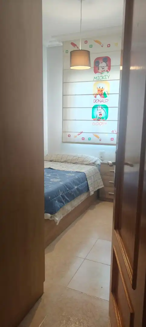 Bedroom of Flat for rent in Huércal de Almería  with Air Conditioner, Heating and Furnished