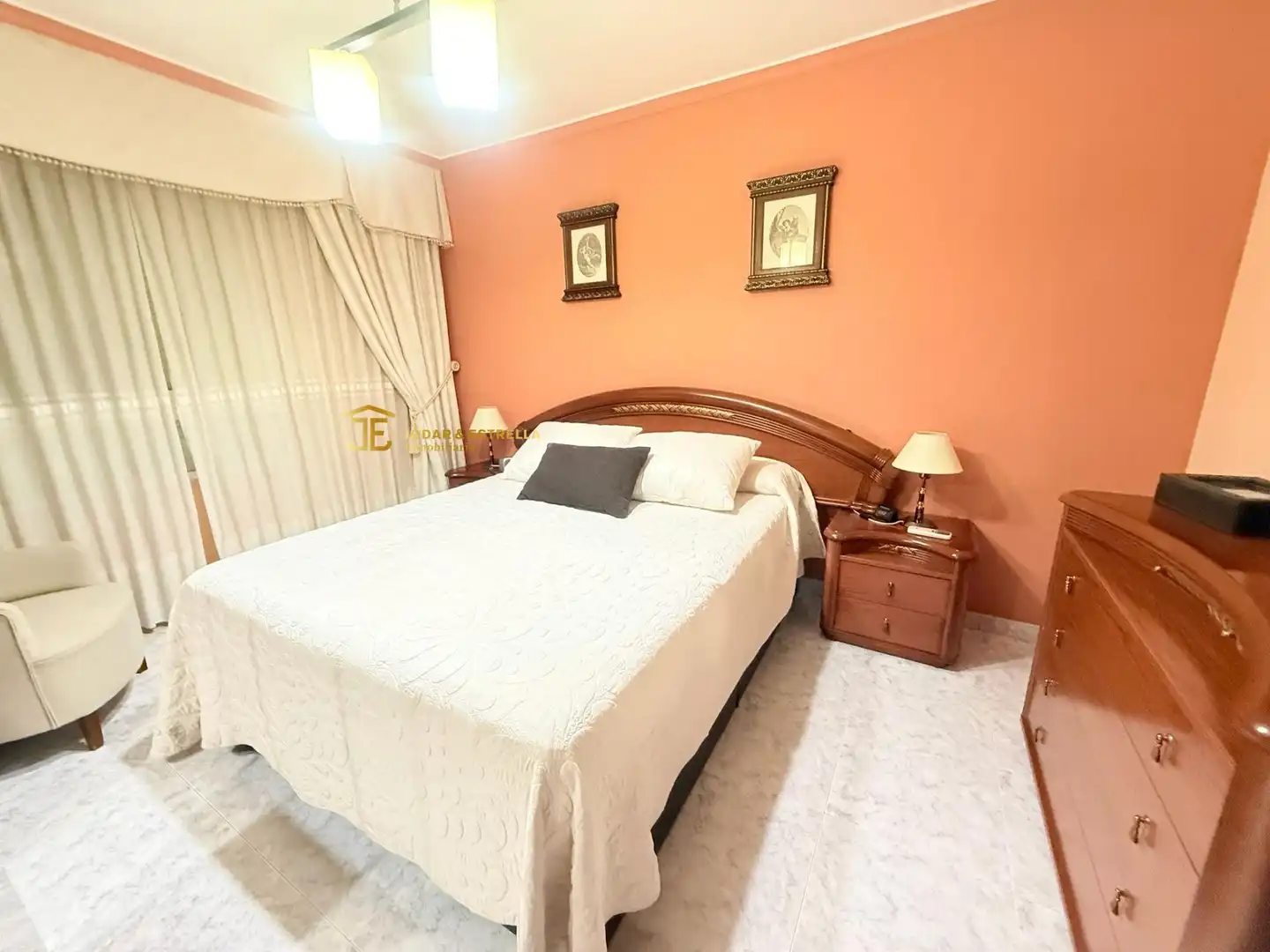 Bedroom of Flat for sale in Lorca  with Air Conditioner, Heating and Storage room
