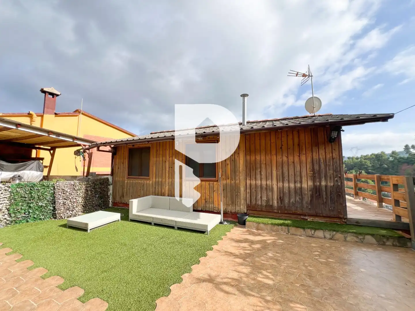Jardín de Casa o chalet en venta en Vallirana con Aire acondicionado, Calefacción y Jardín privado