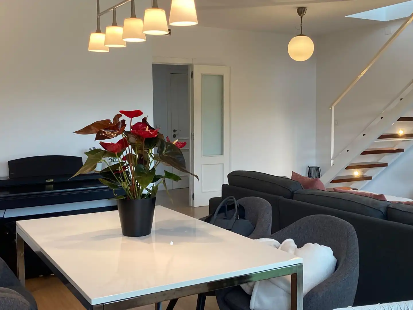 Wohnzimmer von Dachboden zum Verkauf in Molina de Segura mit Klimaanlage, Heizung und Terrasse