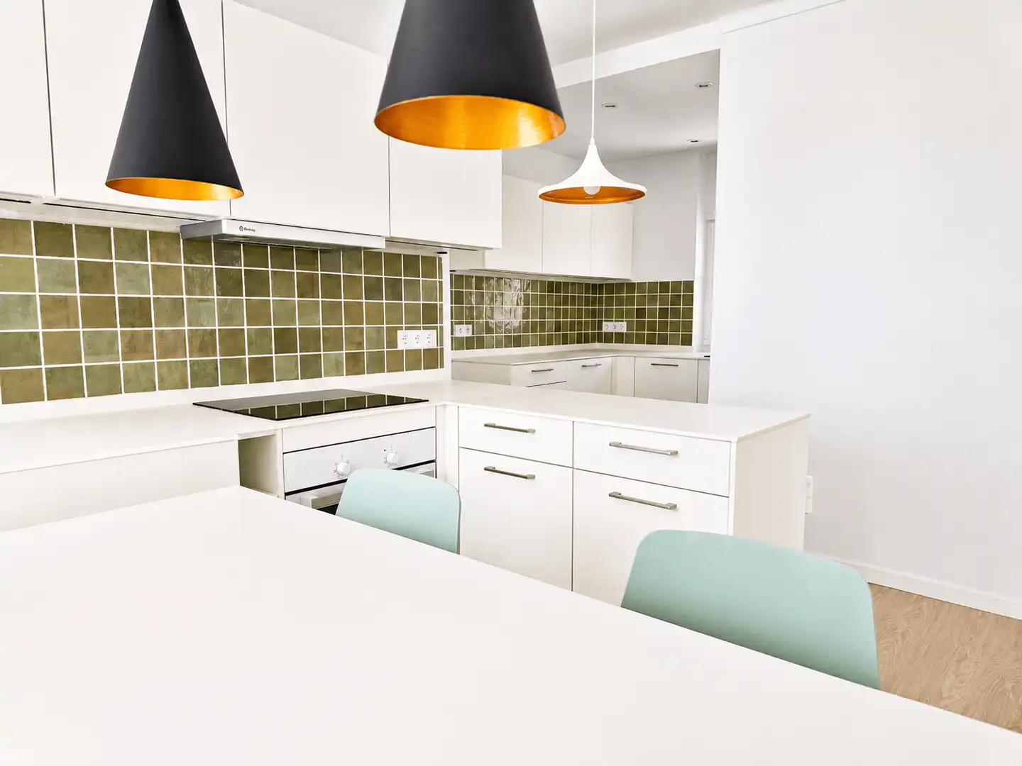Cocina de Ático de alquiler en Son Servera con Aire acondicionado, Terraza y Trastero