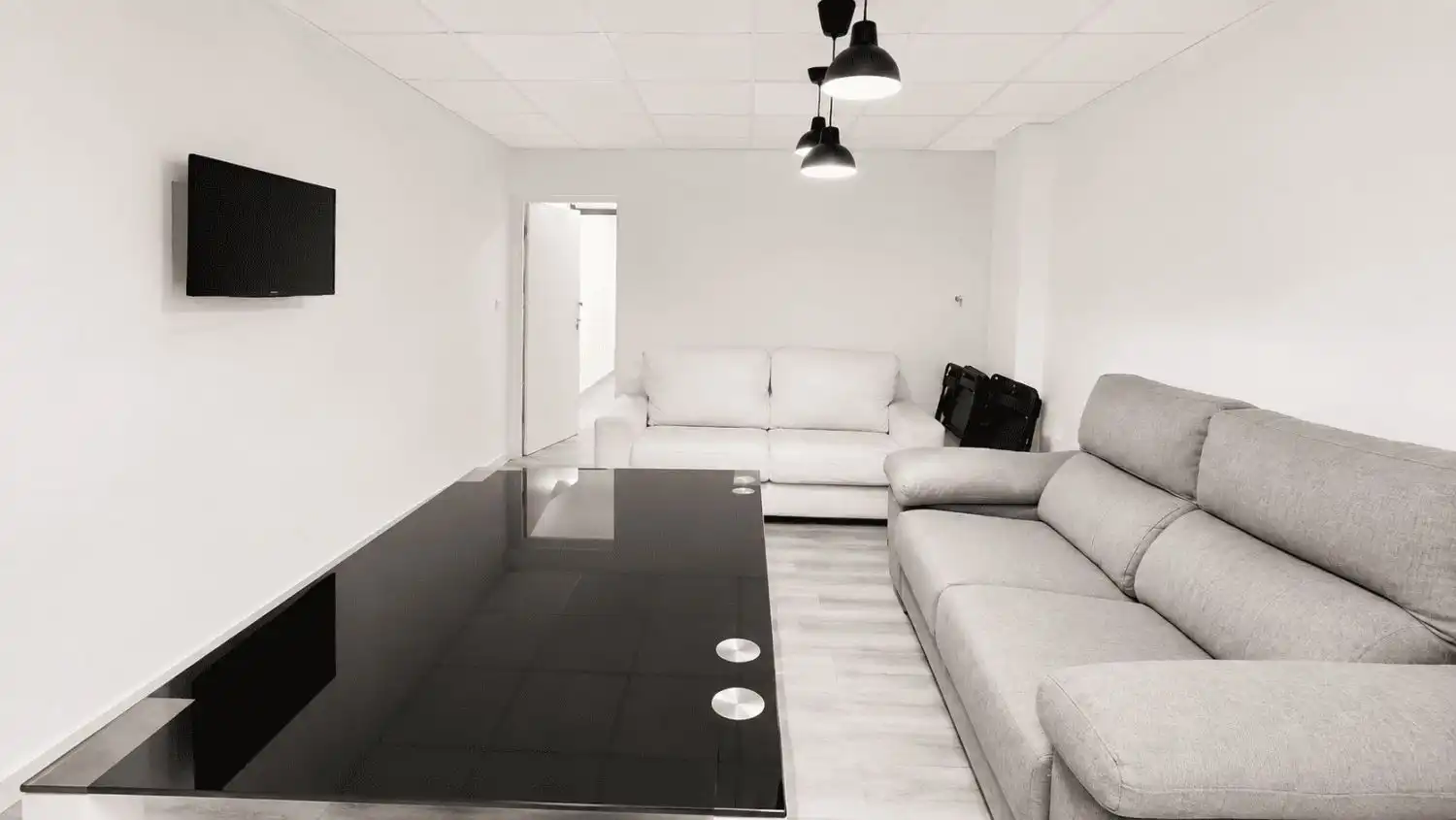 Sala de estar de Casa adosada en venta en Almazora / Almassora con Aire acondicionado y Terraza