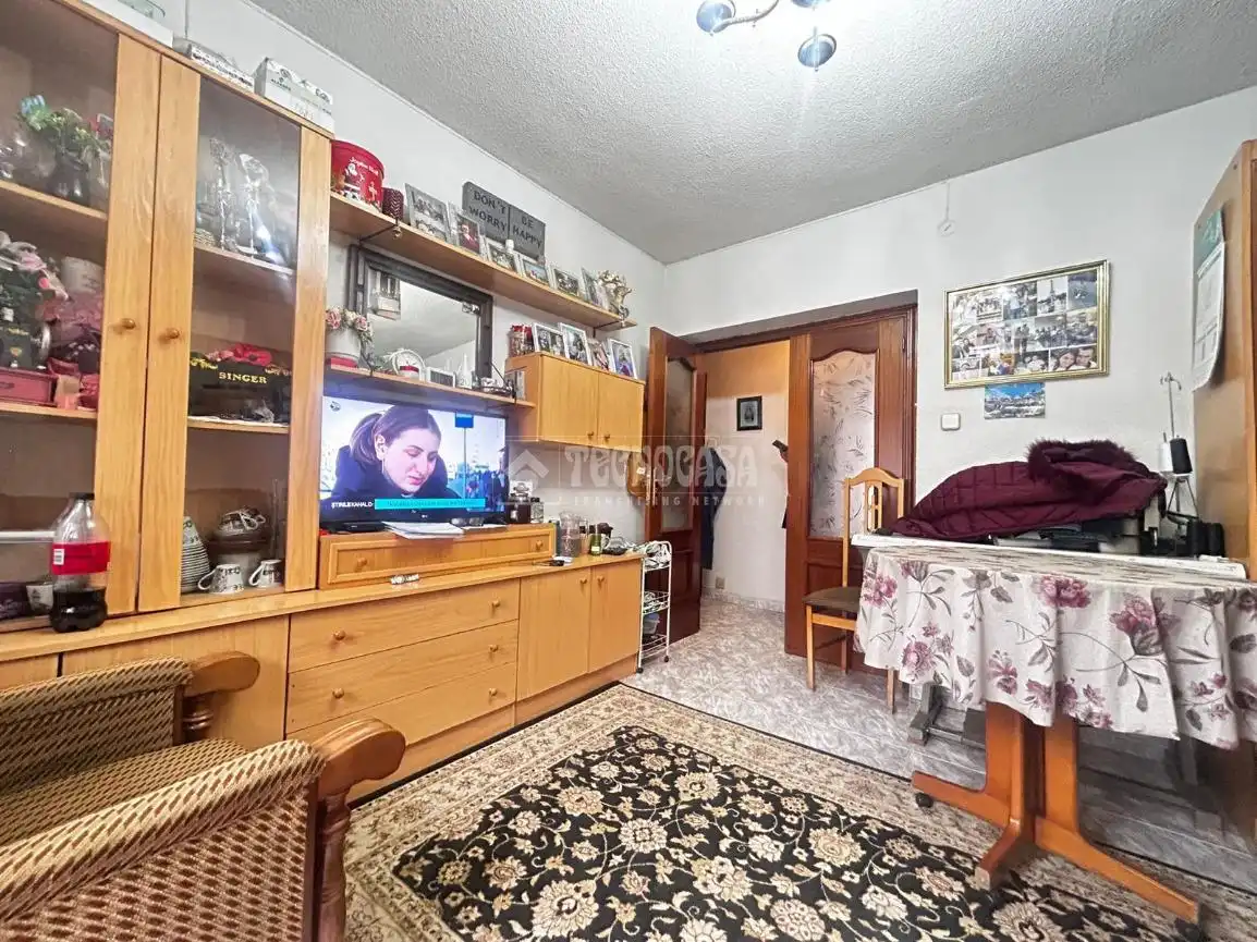 Sala de estar de Piso en venta en Madrid