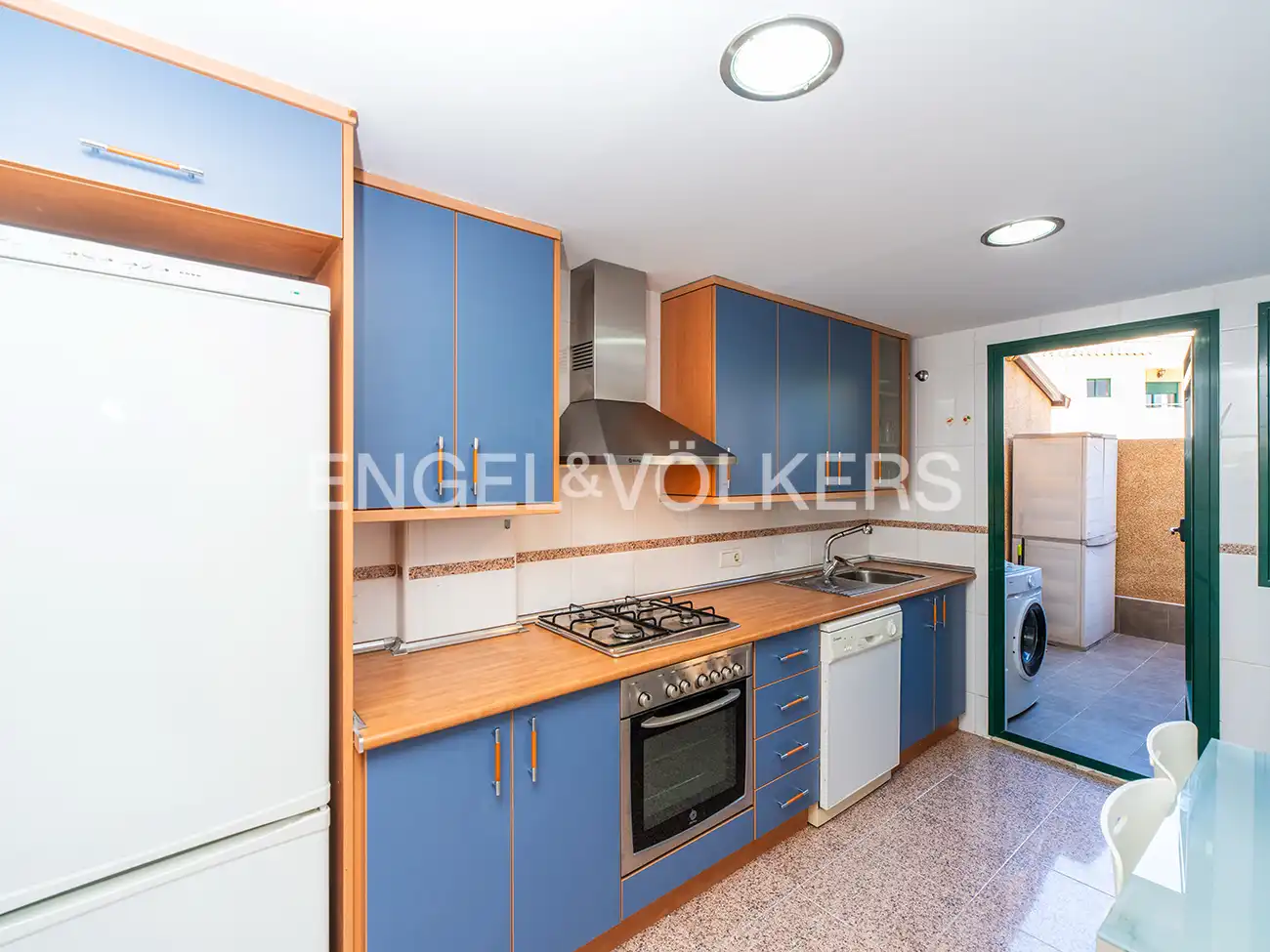 Kitchen of Detached homes for rent in Alicante / Alacant  with Air Conditioner, Heating and Private garden
