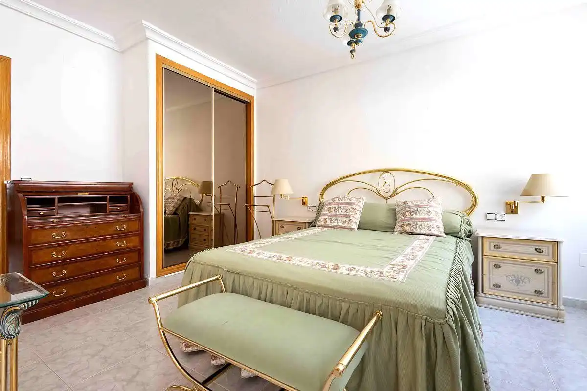 Schlafzimmer von Maisonette zur Miete in Murcia mit Klimaanlage, Heizung und Terrasse
