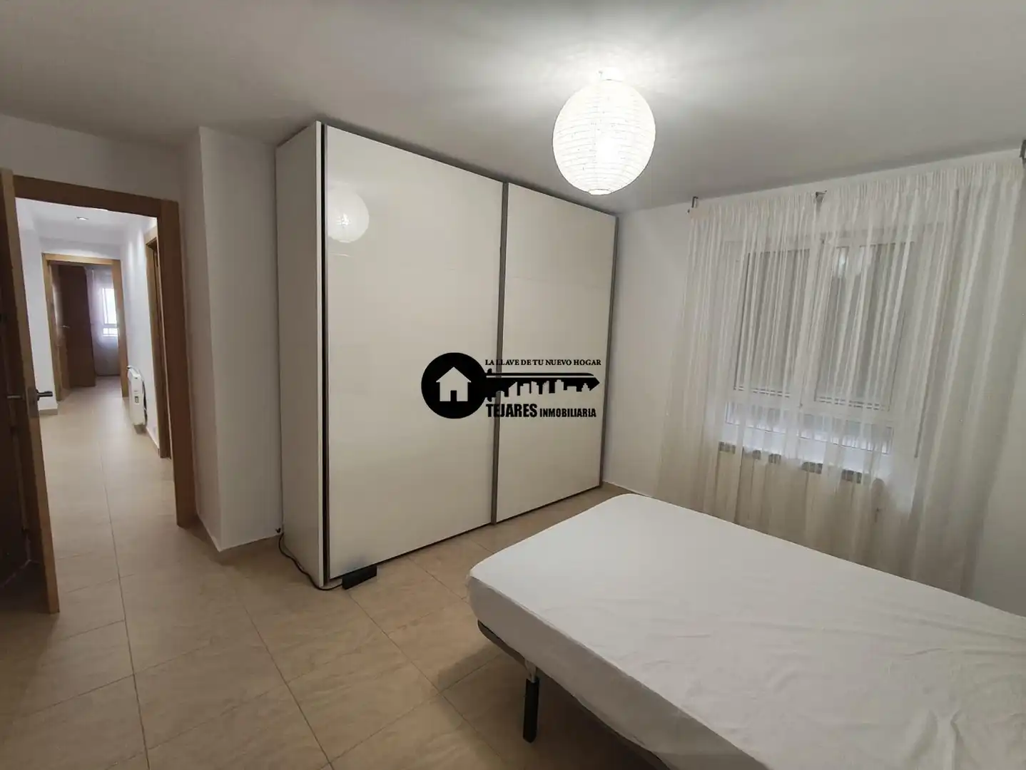 Schlafzimmer von Wohnung zur Miete in Albacete mit Klimaanlage, Heizung und Möbliert