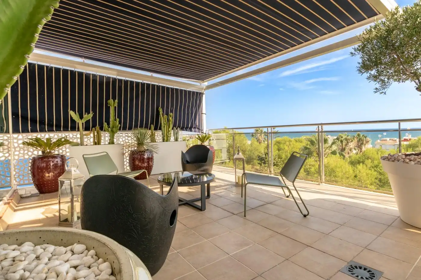 Terraza de Ático en venta en Sitges con Aire acondicionado, Calefacción y Terraza