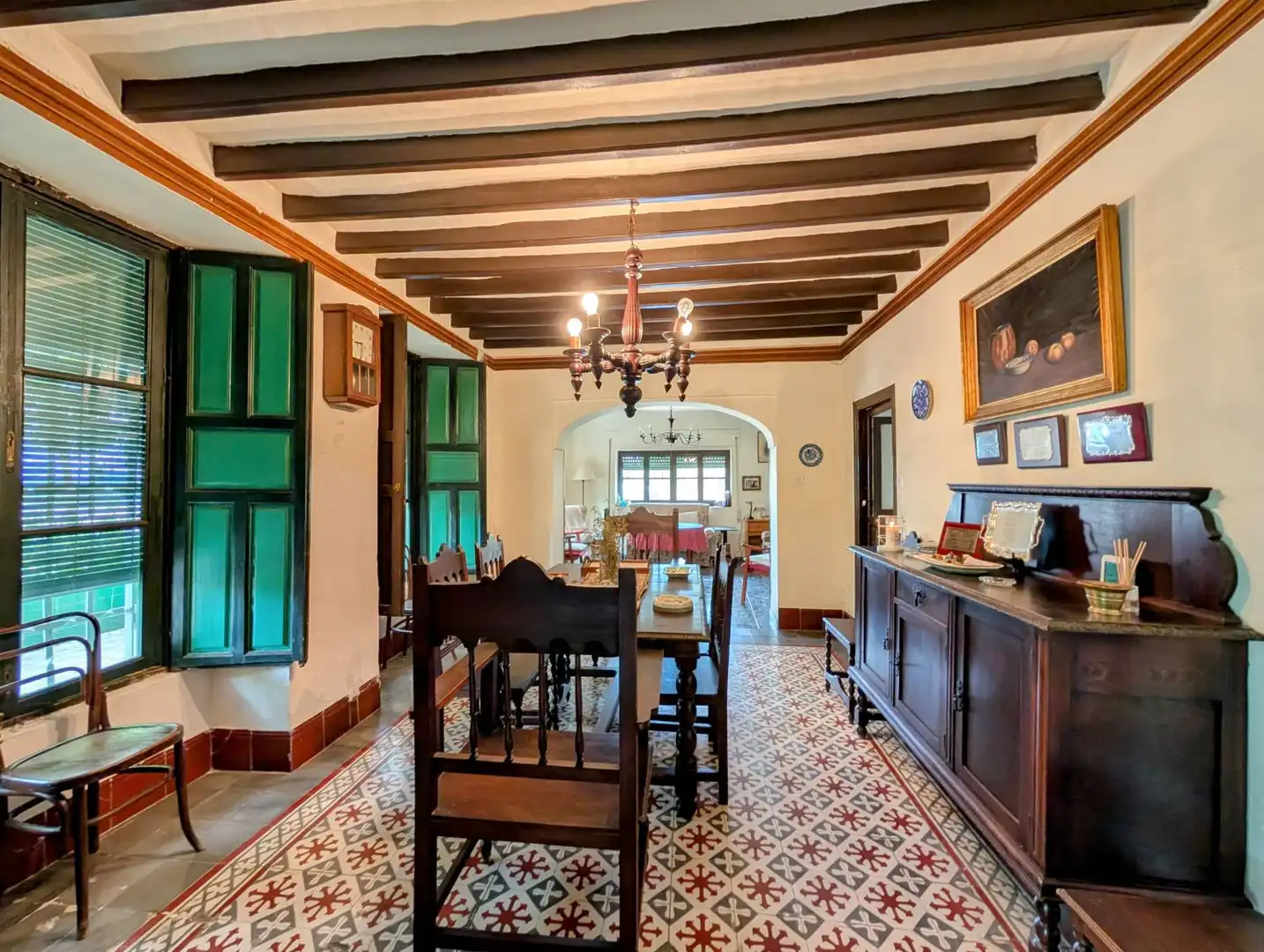Menjador de Casa o xalet en venda en Loja amb Aire condicionat, Calefacció i Jardí privat
