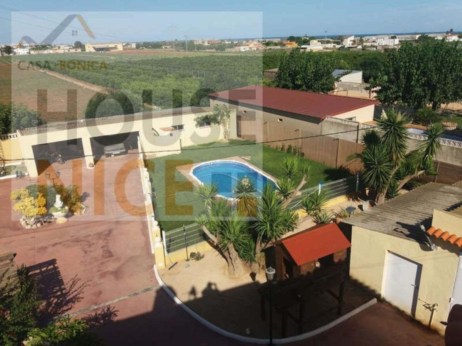 Piscina de Casa o xalet en venda en Benicarló amb Aire condicionat, Calefacció i Jardí privat