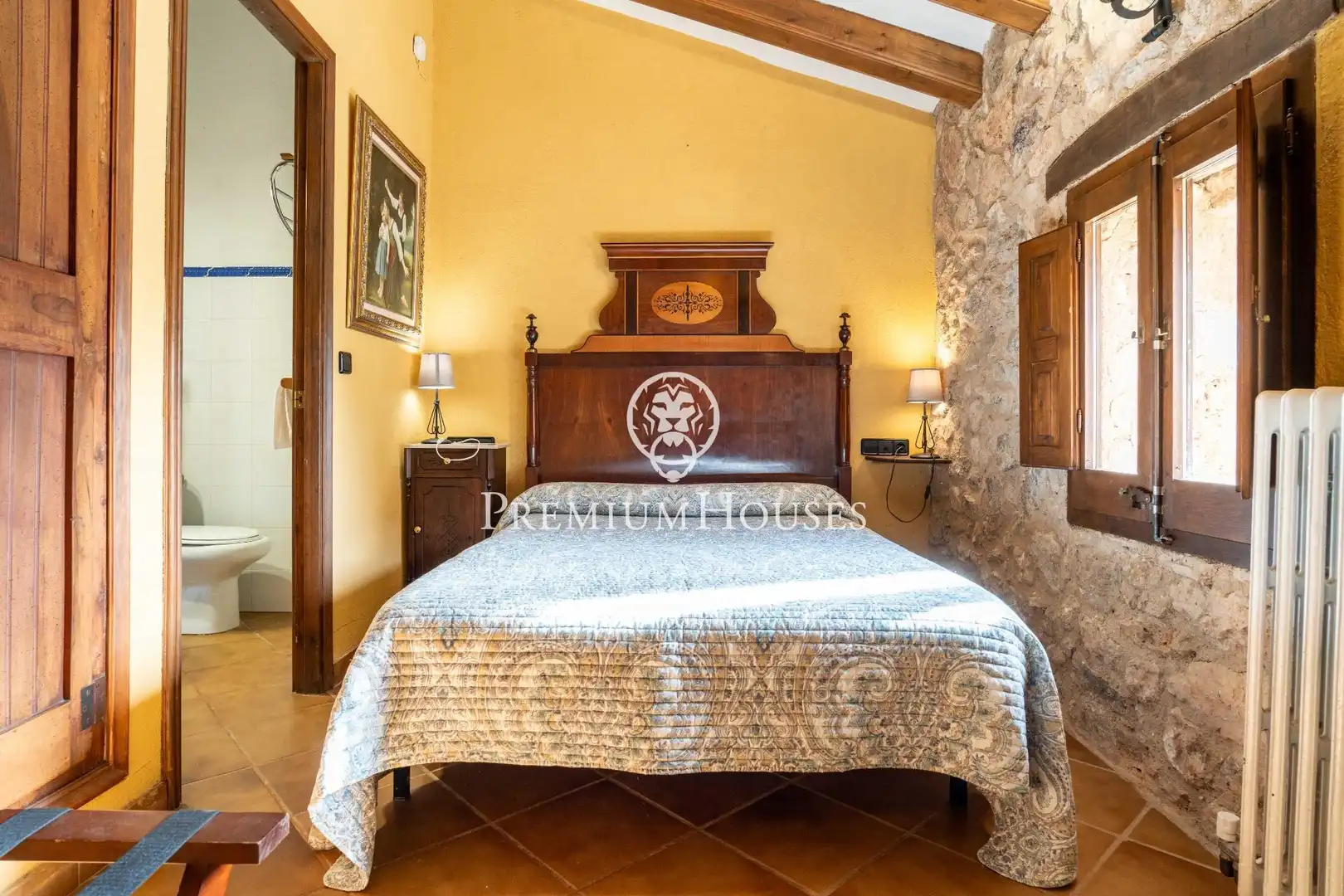 Habitación de Finca rústica en venta en Montblanc con Calefacción, Jardín privado y Terraza