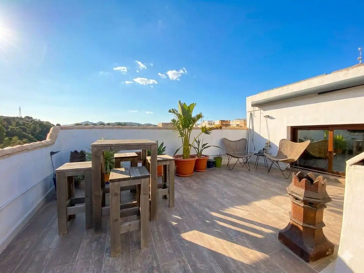 Terrasse von Country house zum Verkauf in Gata de Gorgos mit Heizung, Terrasse und Balkon