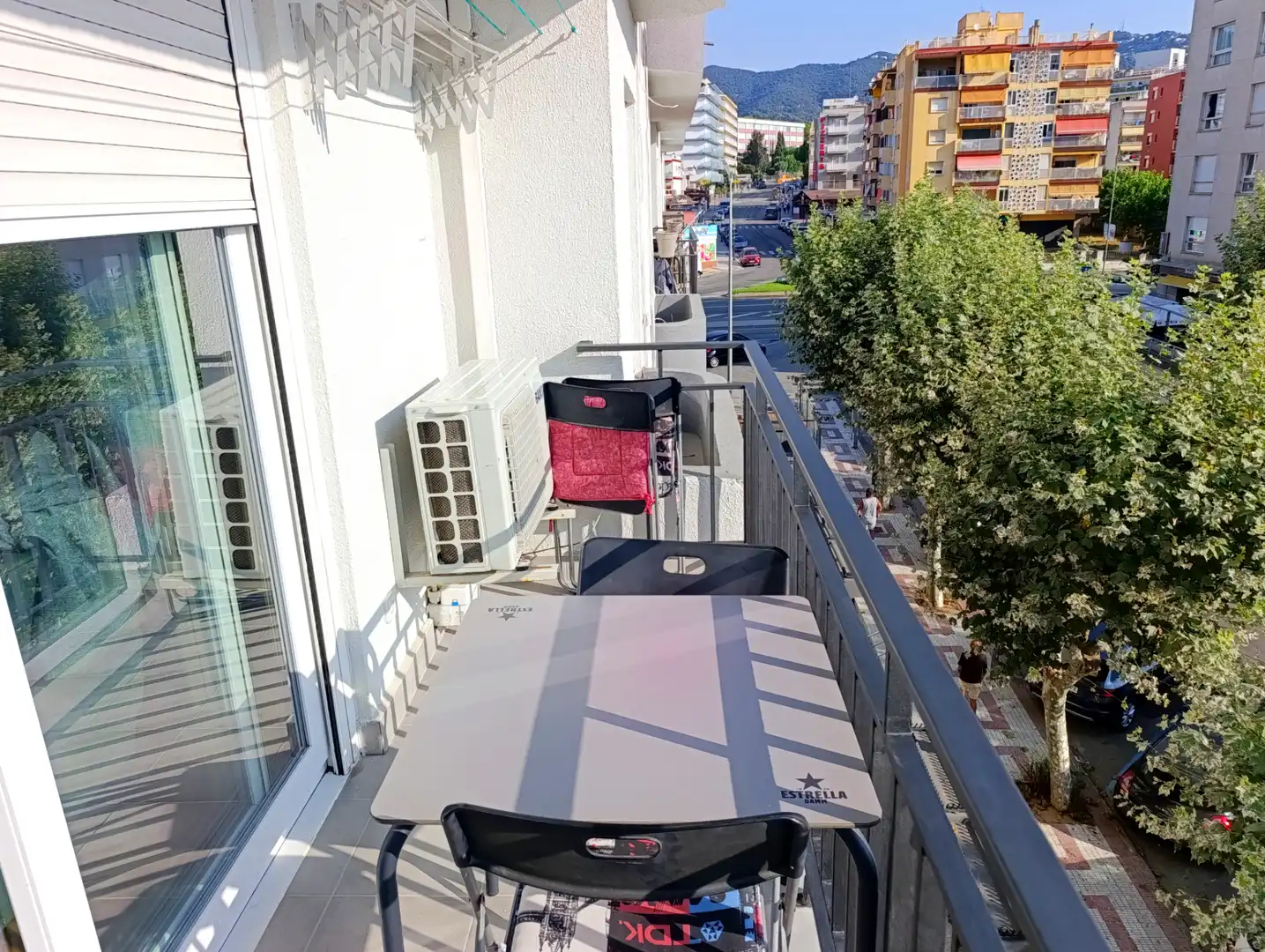 Terrasse von Wohnung zum Verkauf in Calella mit Klimaanlage, Heizung und Abstellraum