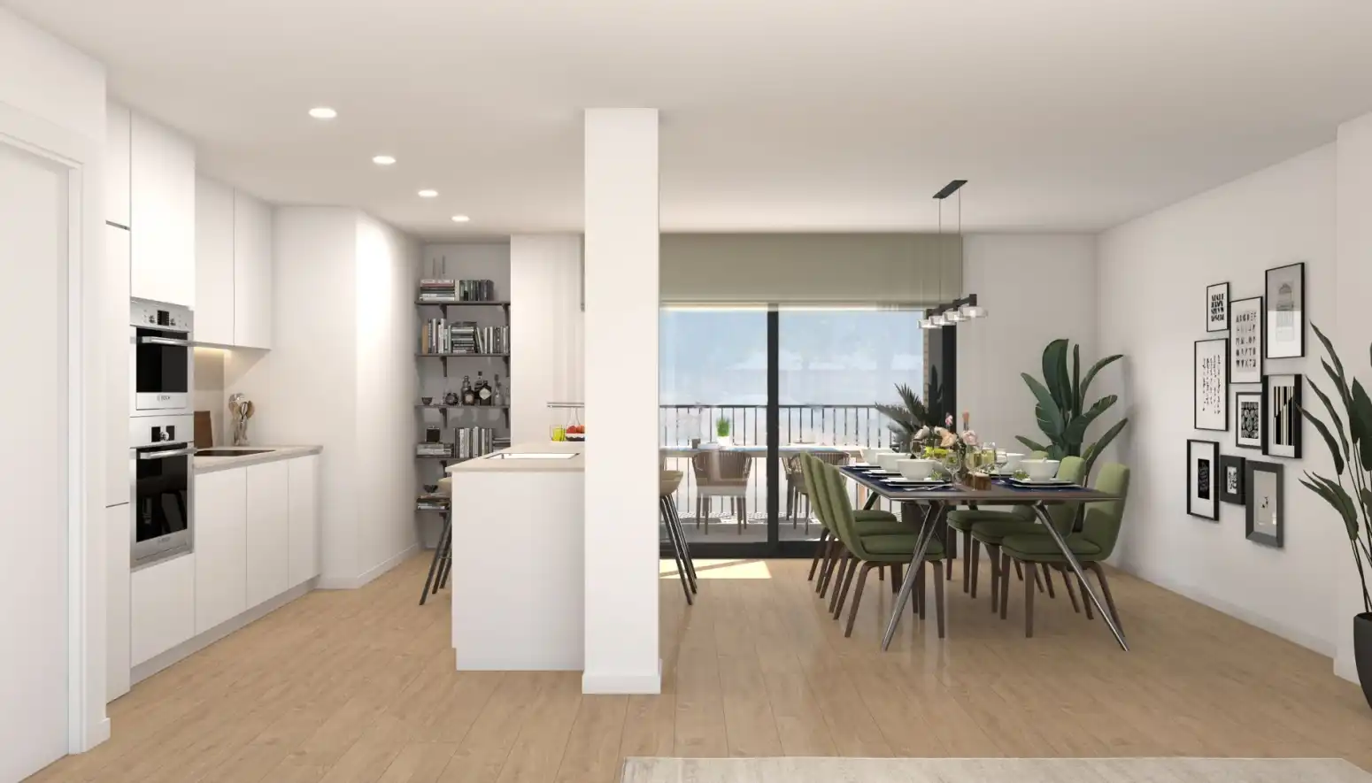 Comedor de Piso en venta en Viladecans con Terraza, Piscina y Balcón