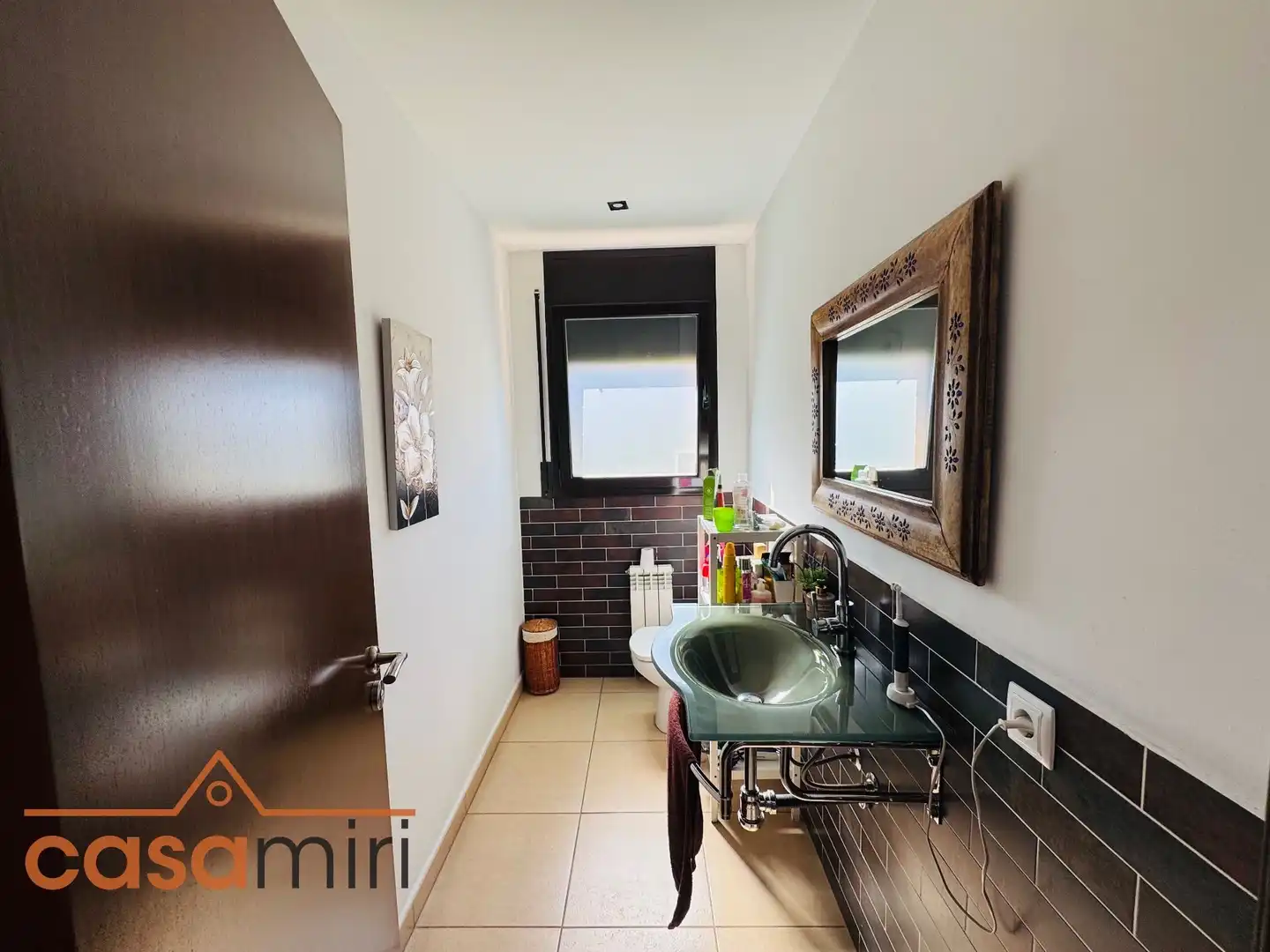Baño de Casa o chalet en venta en Sant Cebrià de Vallalta con Aire acondicionado, Calefacción y Jardín privado