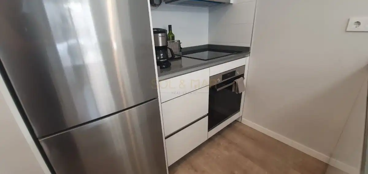 Cocina de Apartamento en venta en Mijas con Aire acondicionado, Calefacción y Terraza