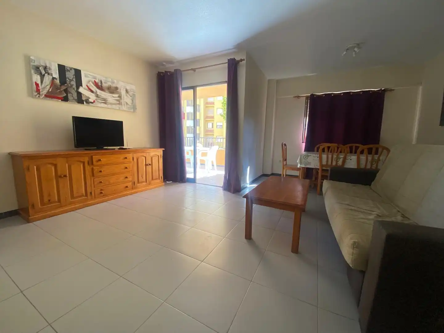 Sala de estar de Apartamento en venta en Xeraco con Terraza