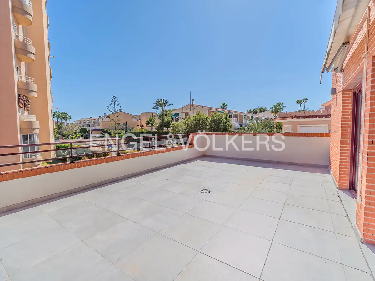 Terrassa de Dúplex de lloguer en Alicante / Alacant amb Aire condicionat, Calefacció i Terrassa