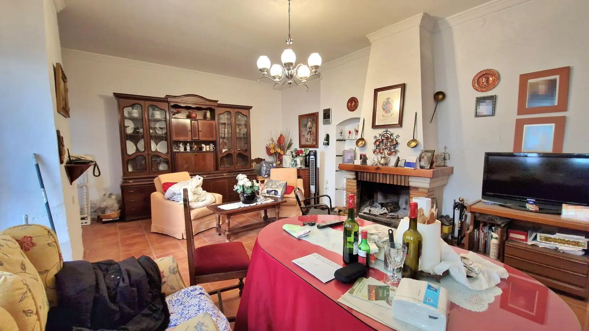 Sala de estar de Casa adosada en venta en Antequera con Terraza y Trastero