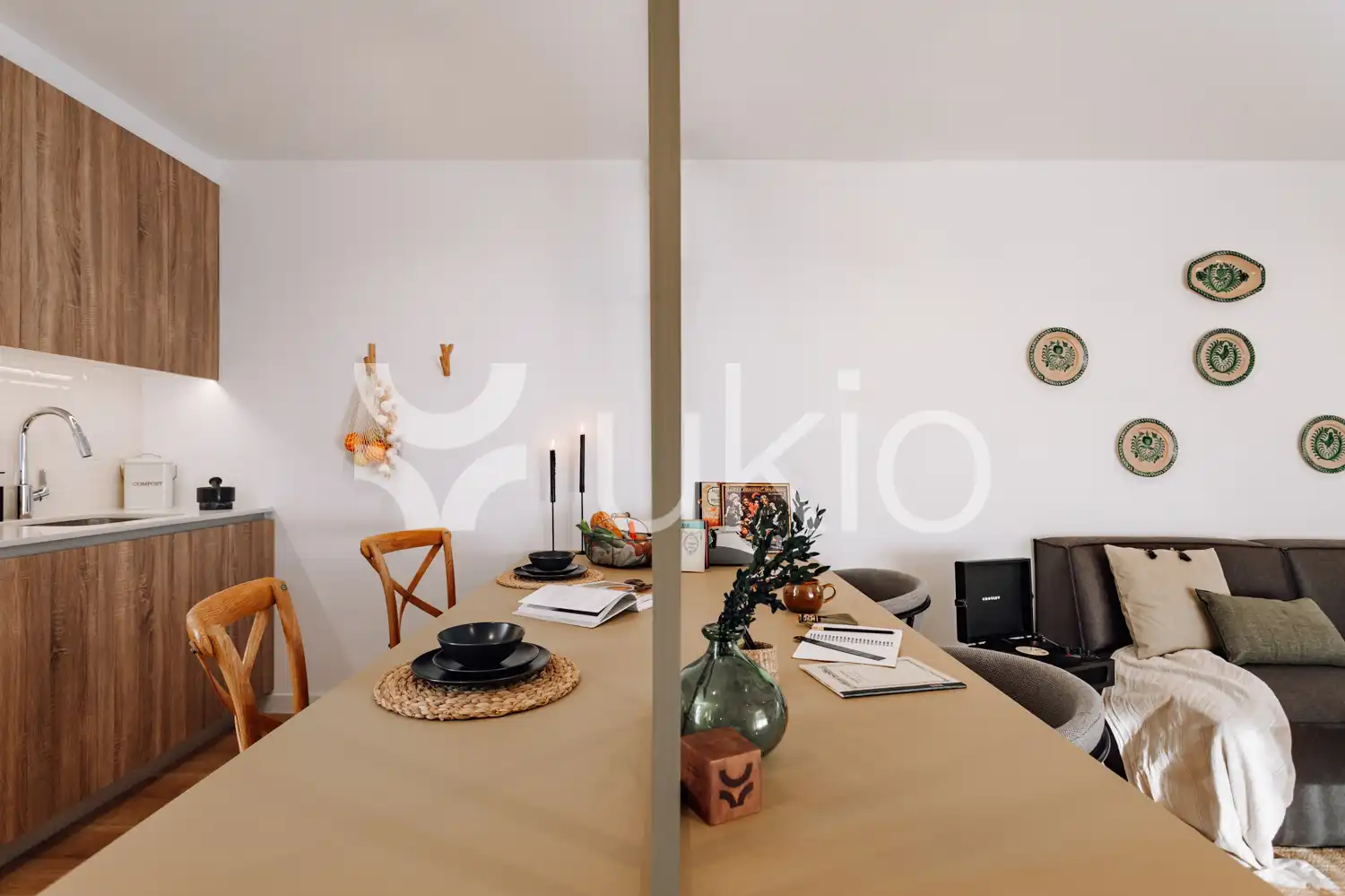 Comedor de Ático de alquiler en Barcelona con Aire acondicionado, Calefacción y Terraza