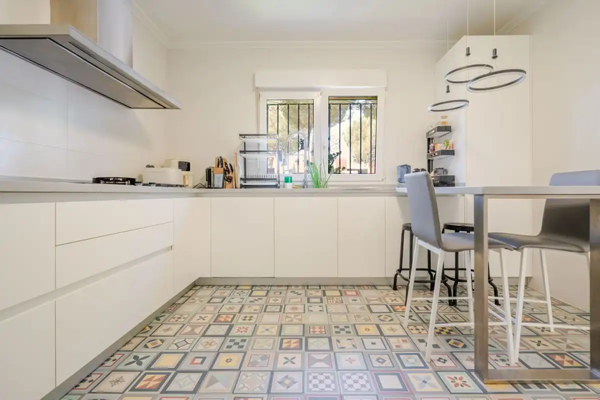 Cocina de Casa o chalet en venta en Boadilla del Monte con Aire acondicionado, Calefacción y Jardín privado
