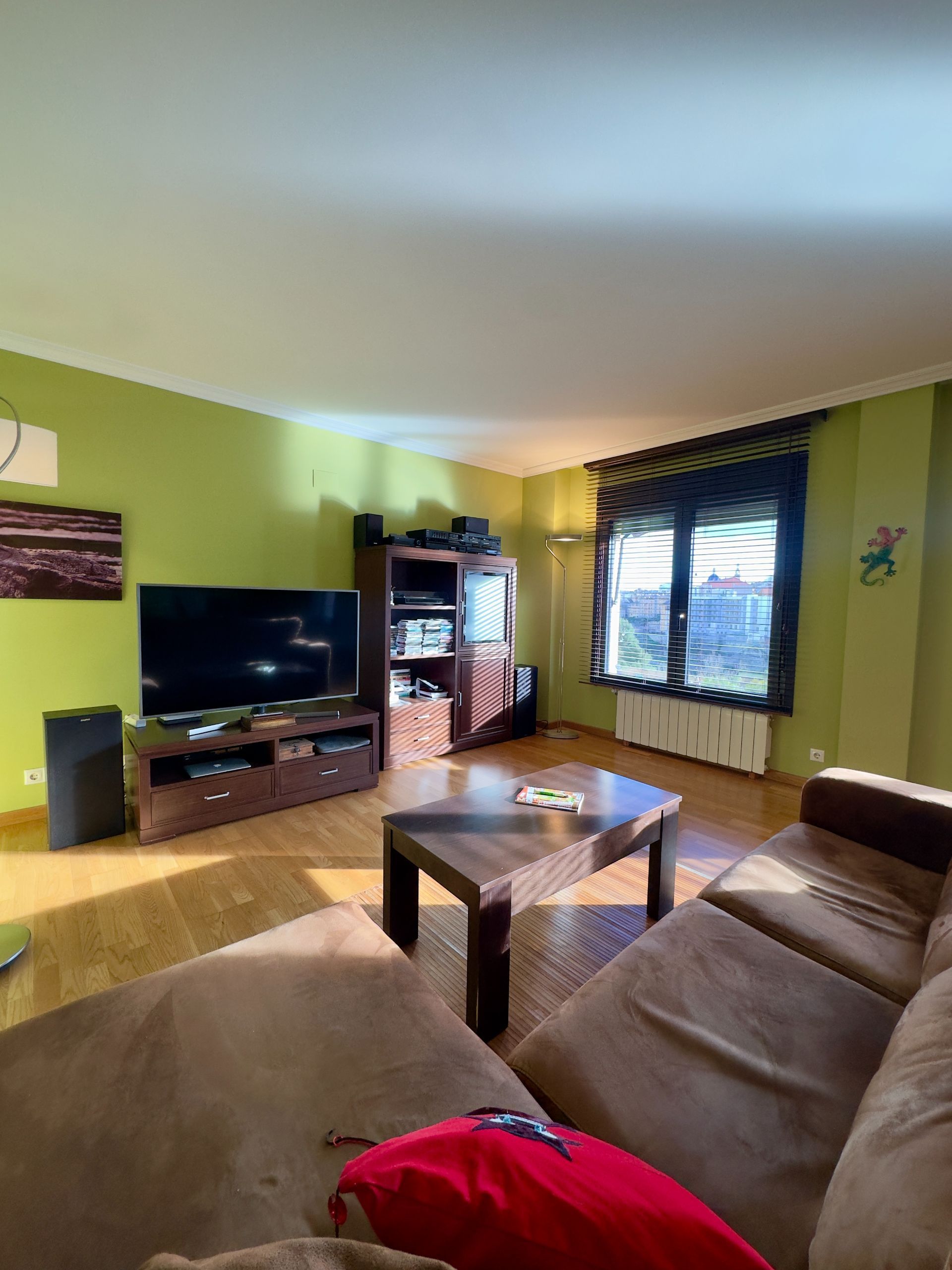 Living room of Flat for sale in Alcoy / Alcoi  with Air Conditioner, Heating and Storage room