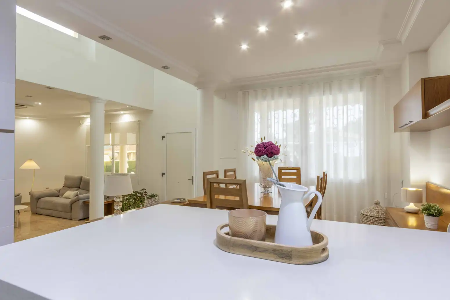 Comedor de Casa o chalet en venta en Torrent con Aire acondicionado, Calefacción y Jardín privado