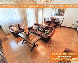 Living room of Flat for sale in Alcorcón  with Terrace and Furnished