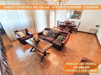 Living room of Flat for sale in Alcorcón  with Terrace and Furnished