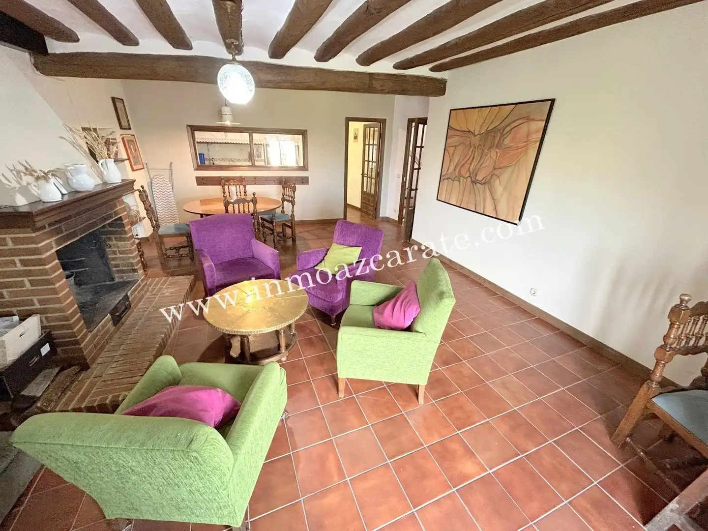 Sala de estar de Casa o chalet en venta en Valle de Yerri / Deierri con Terraza, Trastero y Amueblado