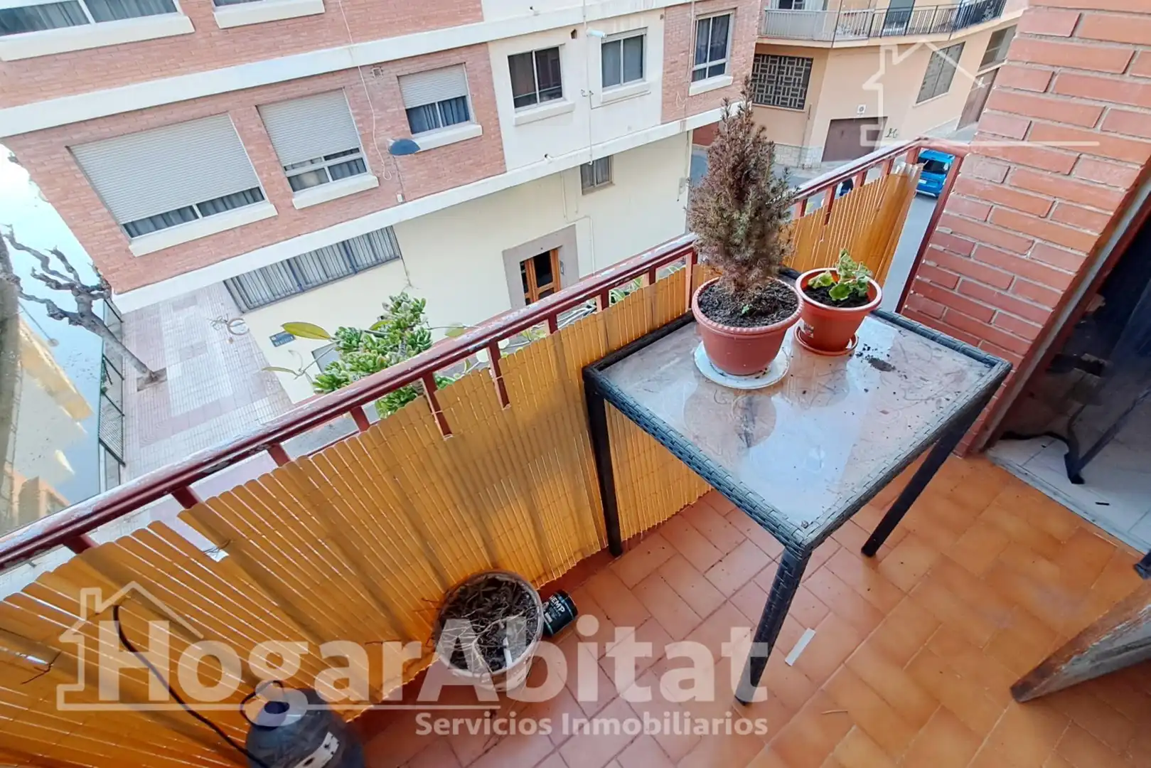 Terrasse von Wohnung zum Verkauf in Vila-real mit Klimaanlage, Abstellraum und Möbliert