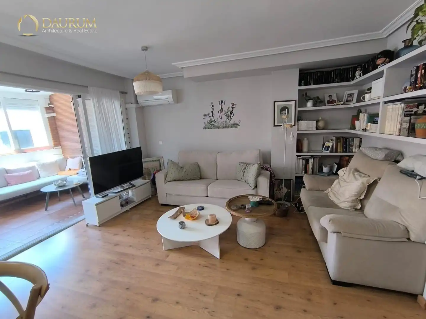 Sala d'estar de Àtic en venda en Alicante / Alacant amb Aire condicionat, Terrassa i Traster