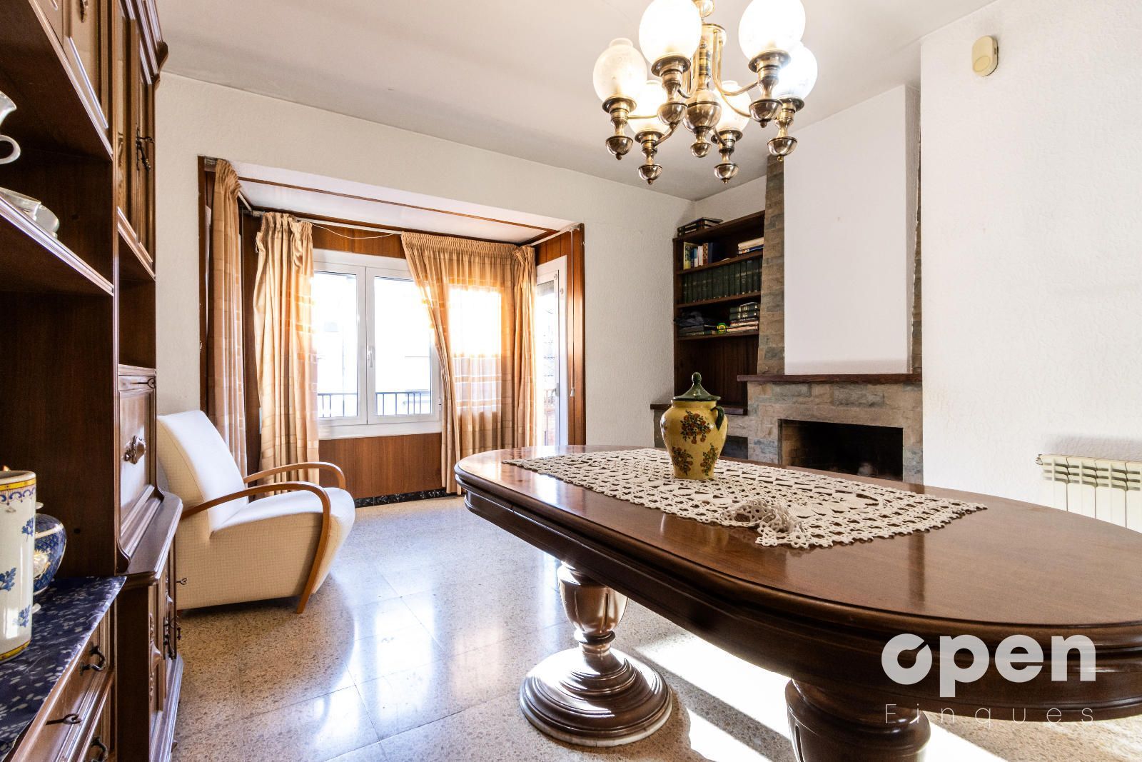 Menjador de Casa adosada en venda en Terrassa amb Calefacció, Terrassa i Traster