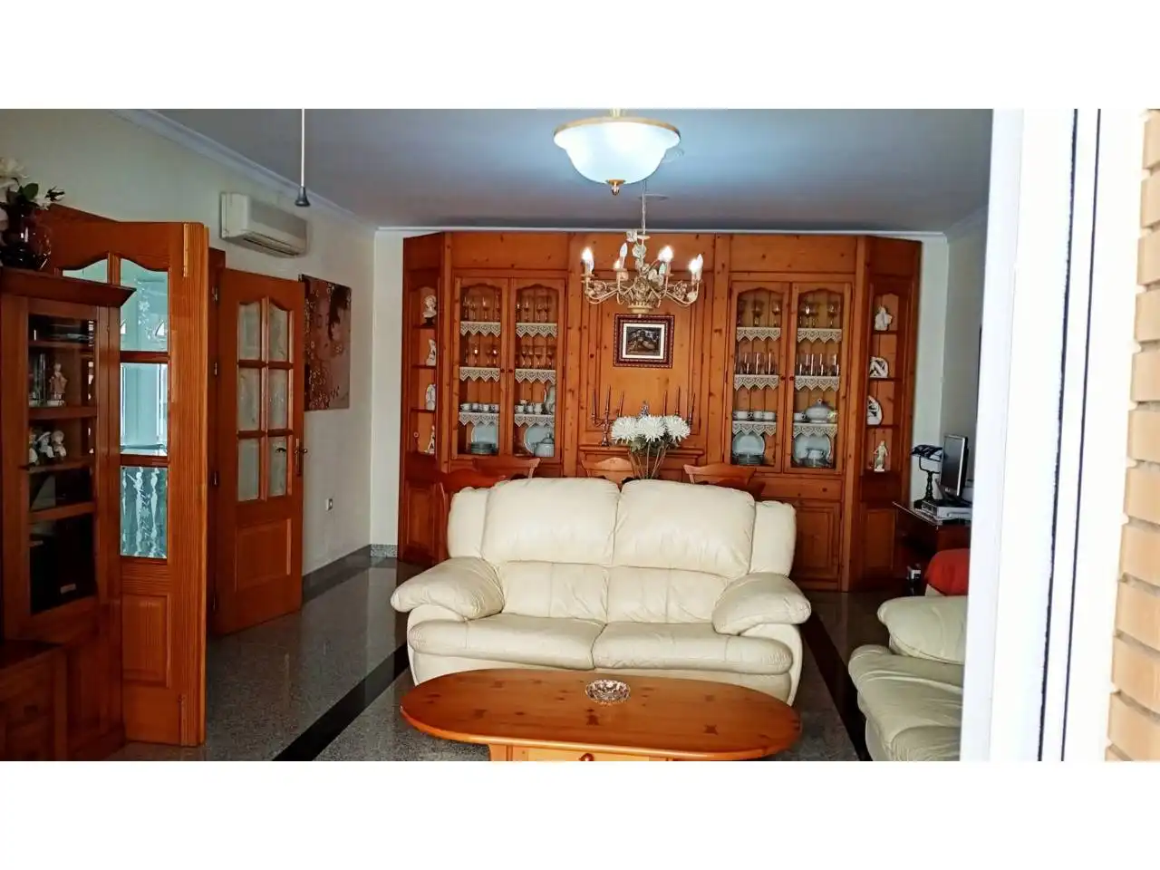 Living room of Houses for sale in Roquetas de Mar  with Air Conditioner, Heating and Private garden