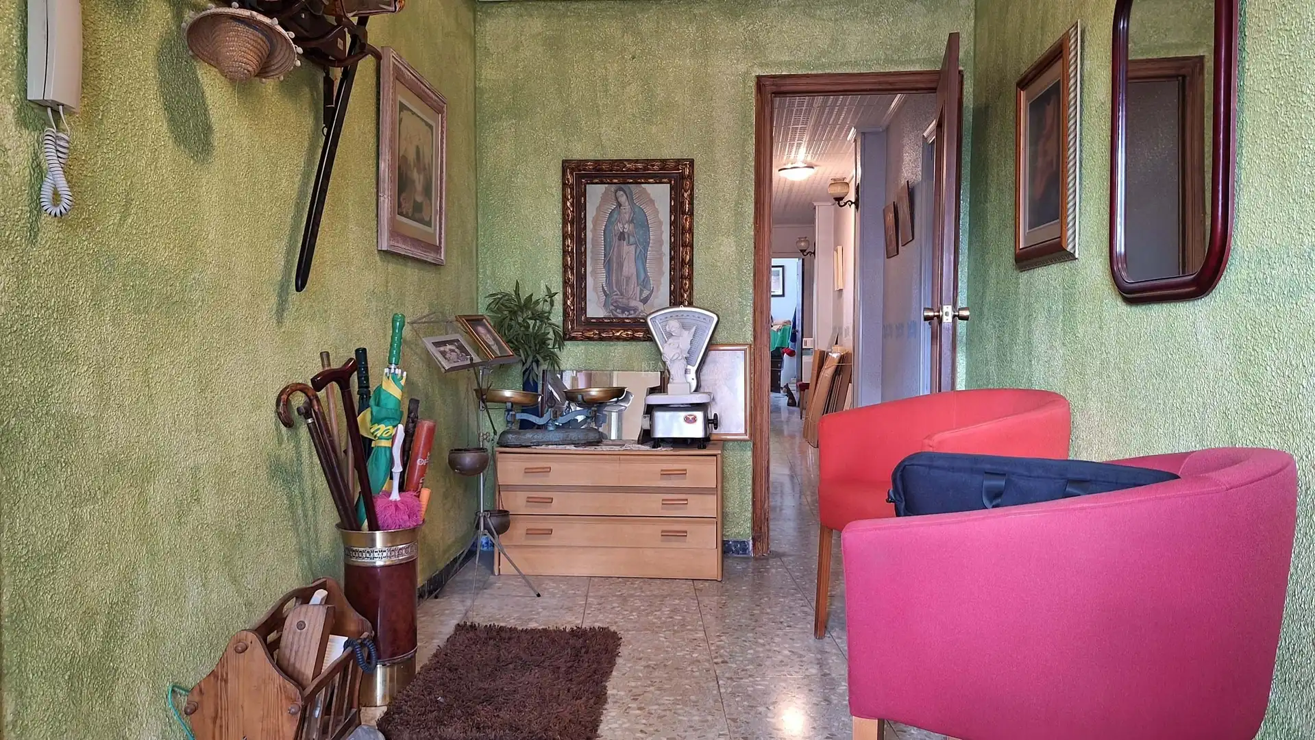 Sala de estar de Ático en venta en Elche / Elx con Terraza y Balcón