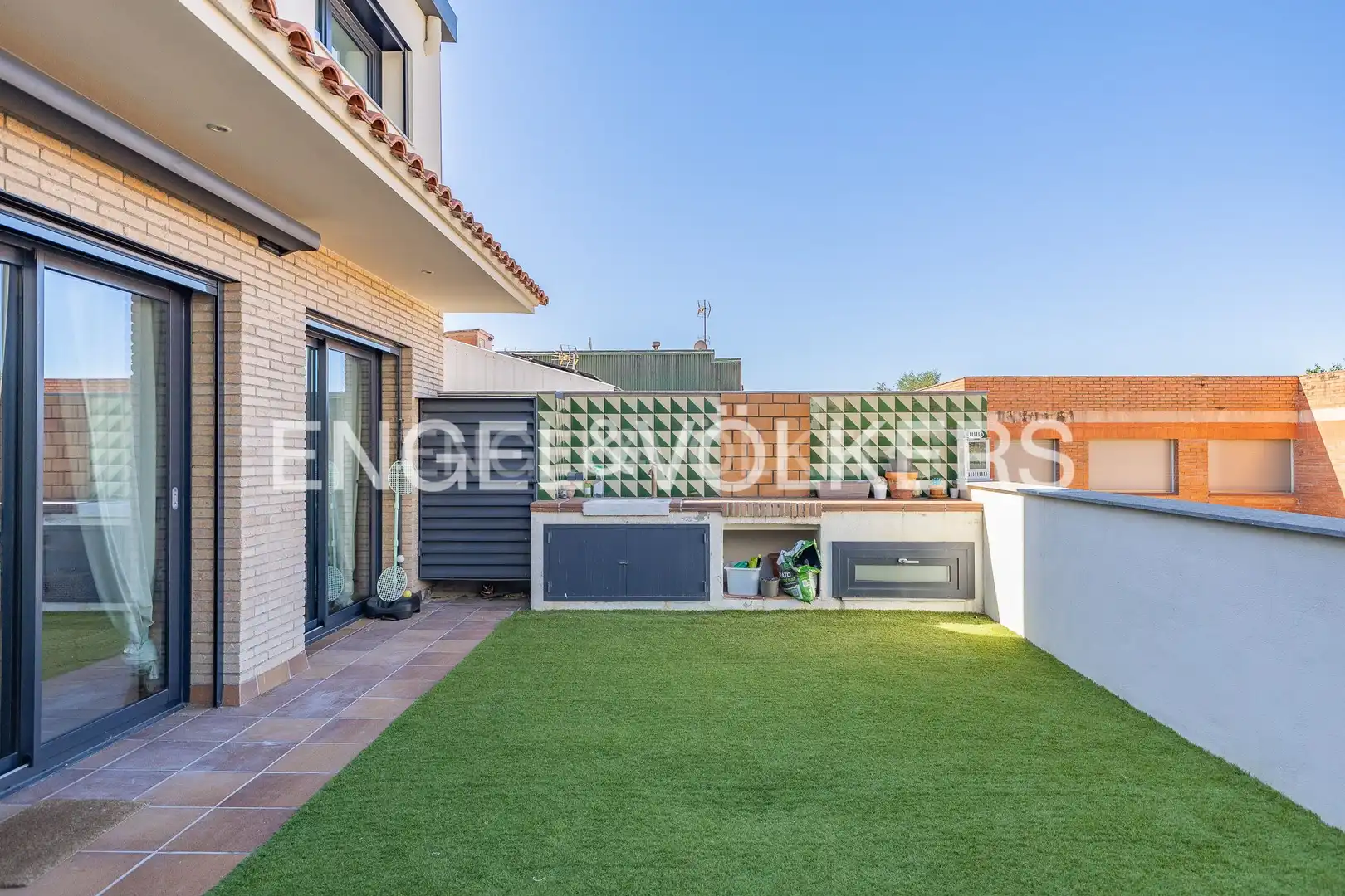 Terrassa de Casa o xalet en venda en Sant Quirze del Vallès amb Aire condicionat, Calefacció i Jardí privat