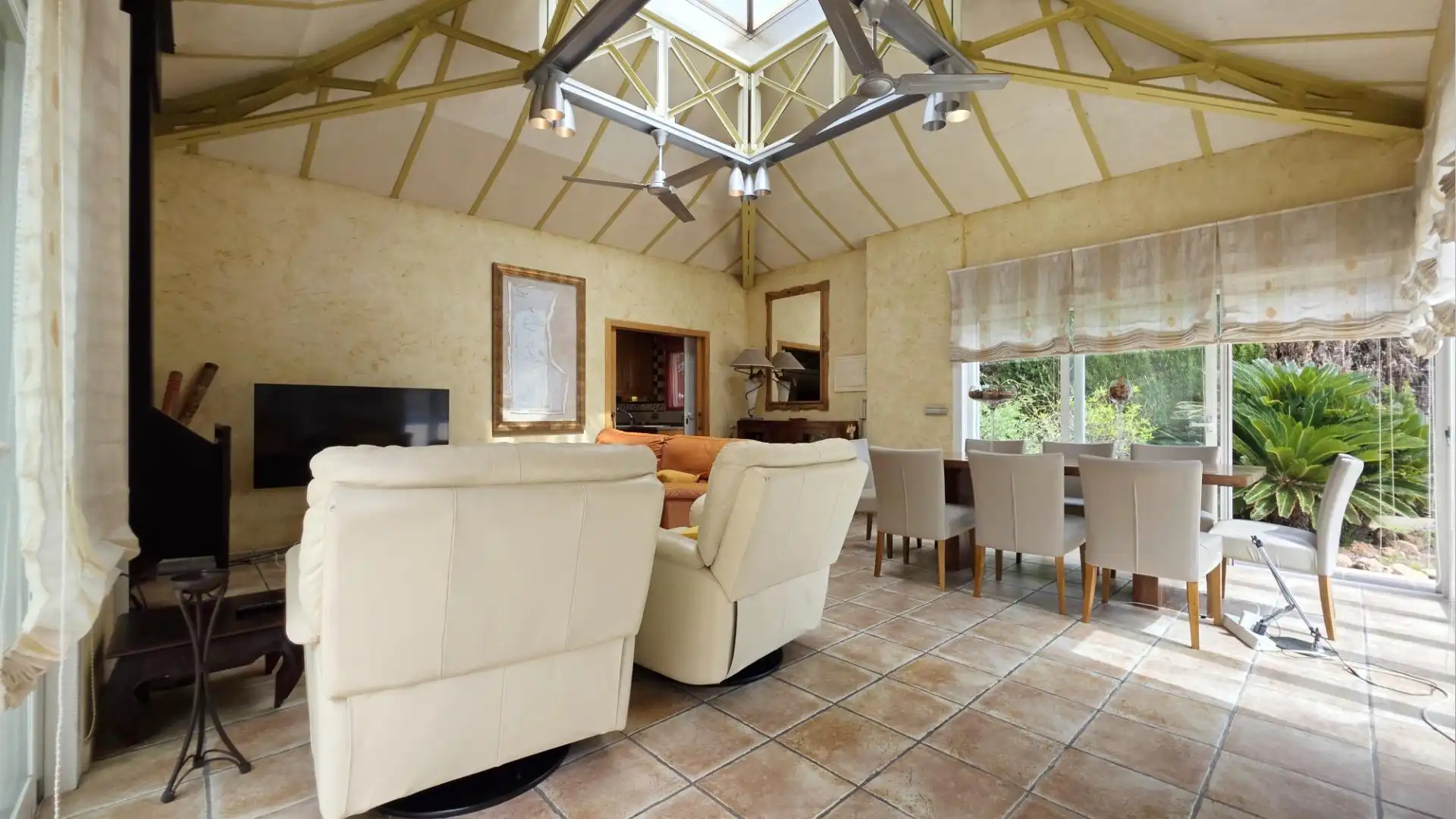 Dining room of Houses for sale in Elche / Elx  with Air Conditioner, Private garden and Parquet flooring