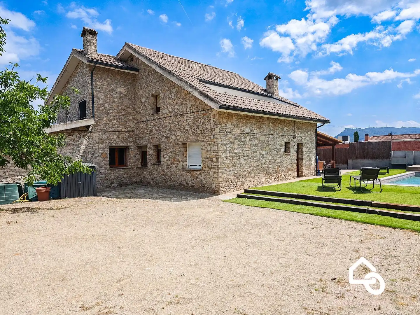 Vista exterior de Casa o chalet en venta en Igualada con Calefacción, Jardín privado y Terraza