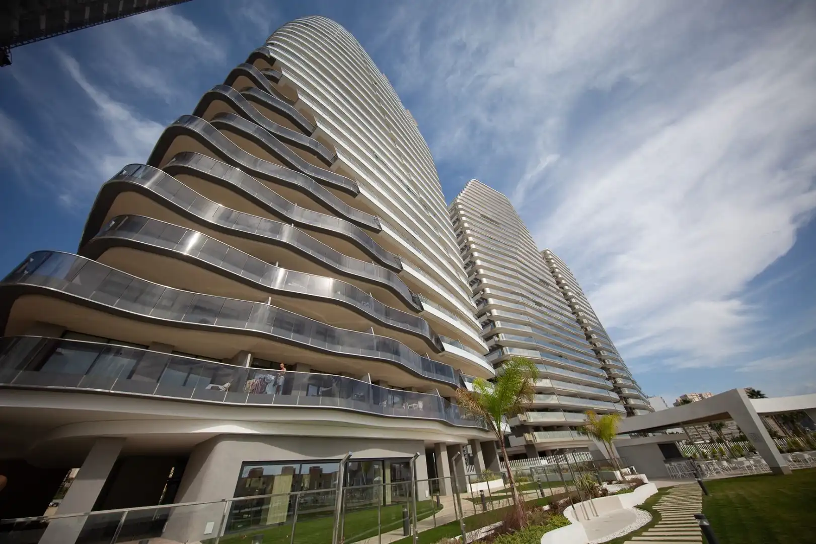 Vista exterior de Apartament en venda en Benidorm amb Aire condicionat, Calefacció i Terrassa