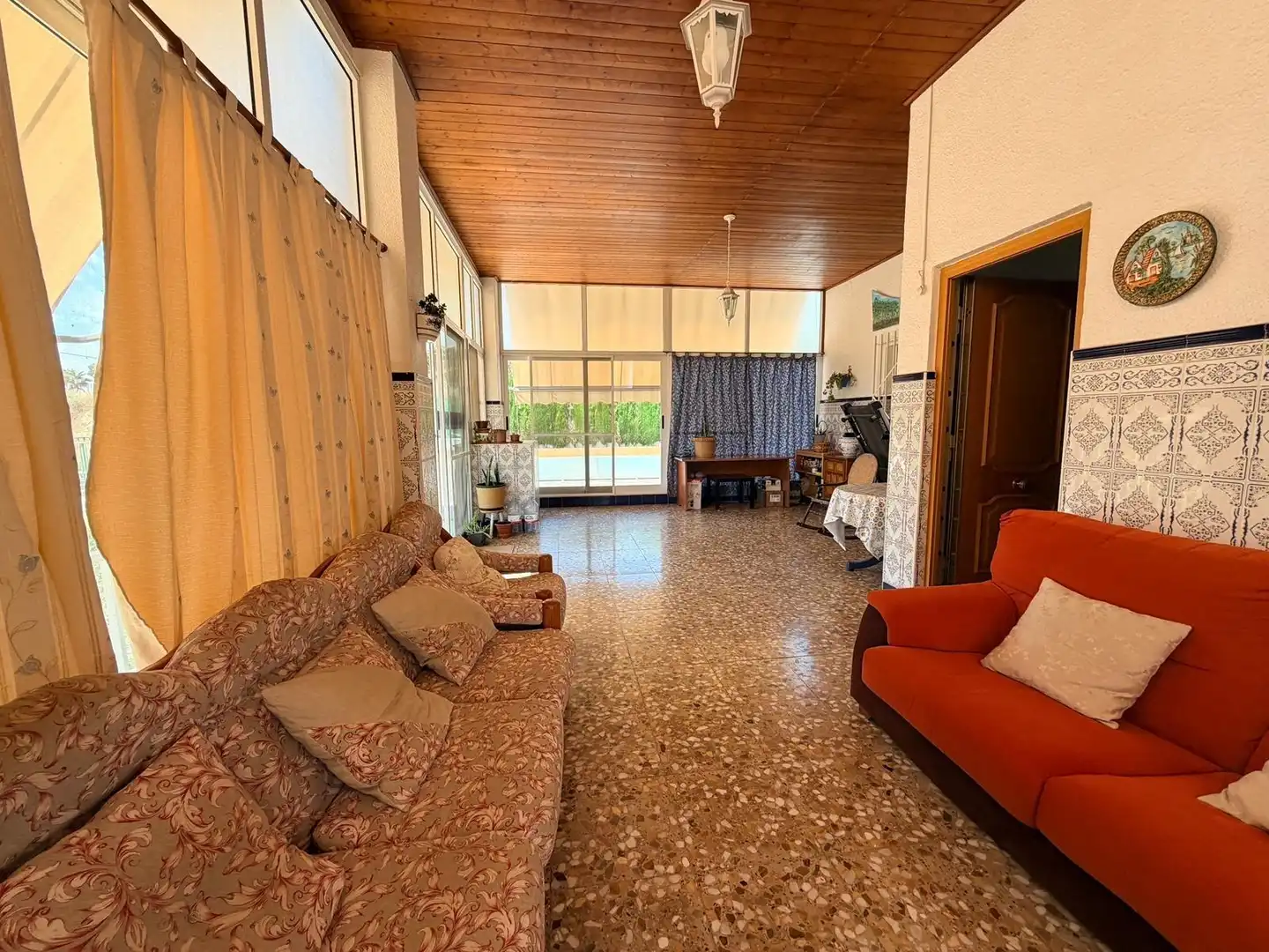 Living room of Houses for sale in Elche / Elx  with Air Conditioner, Heating and Private garden