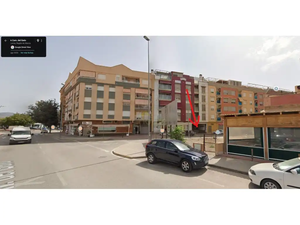 Vista exterior de Garaje en venta en Lorca