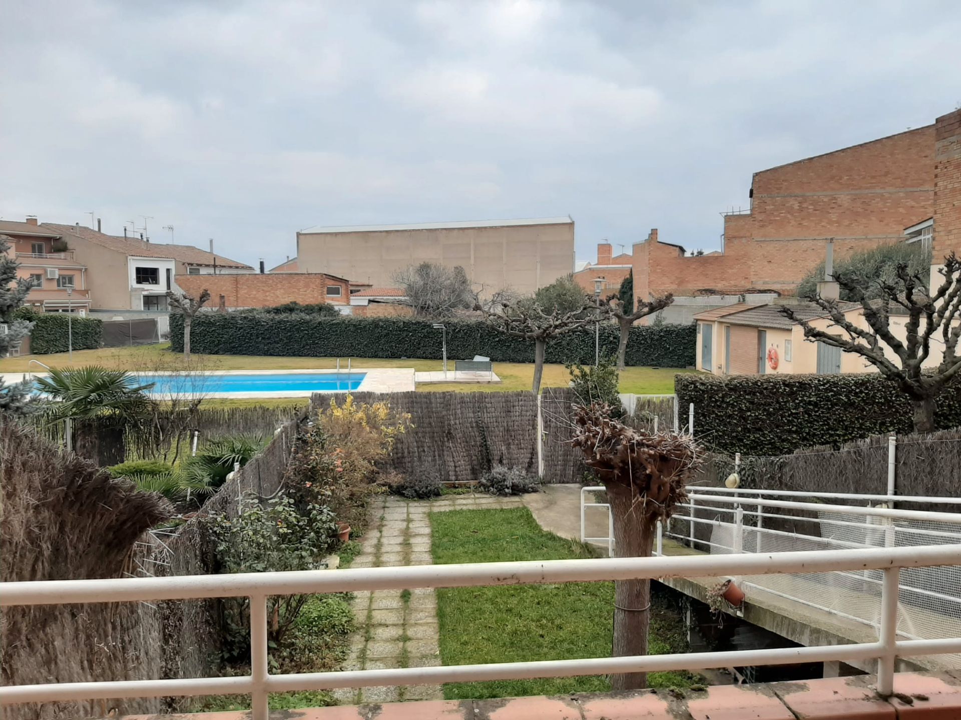 Swimming pool of Single-family semi-detached for sale in Mollerussa  with Air Conditioner, Heating and Private garden