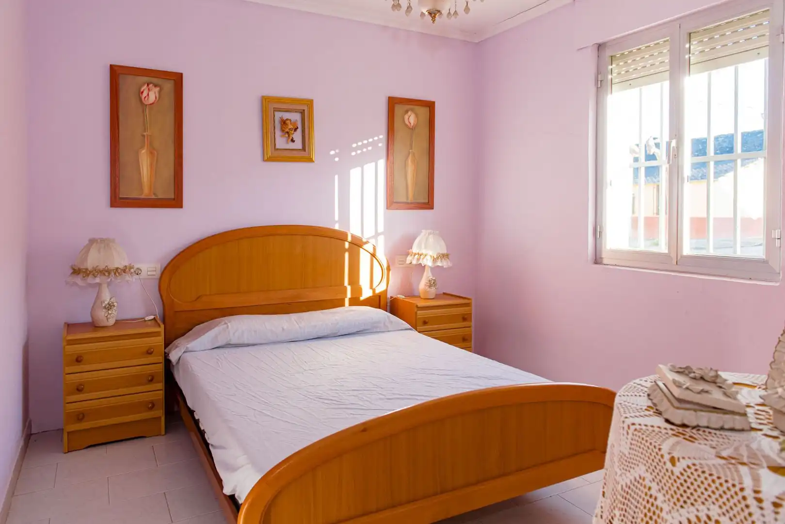 Bedroom of Houses for sale in Molinaseca  with Private garden and Furnished