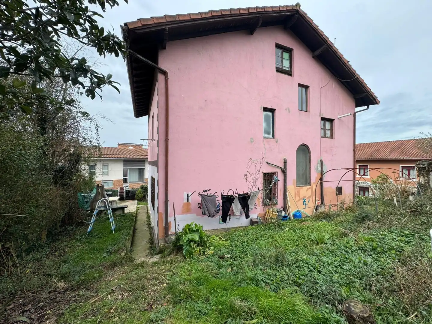Vista exterior de Casa o chalet en venta en Astigarraga con Calefacción, Jardín privado y Amueblado