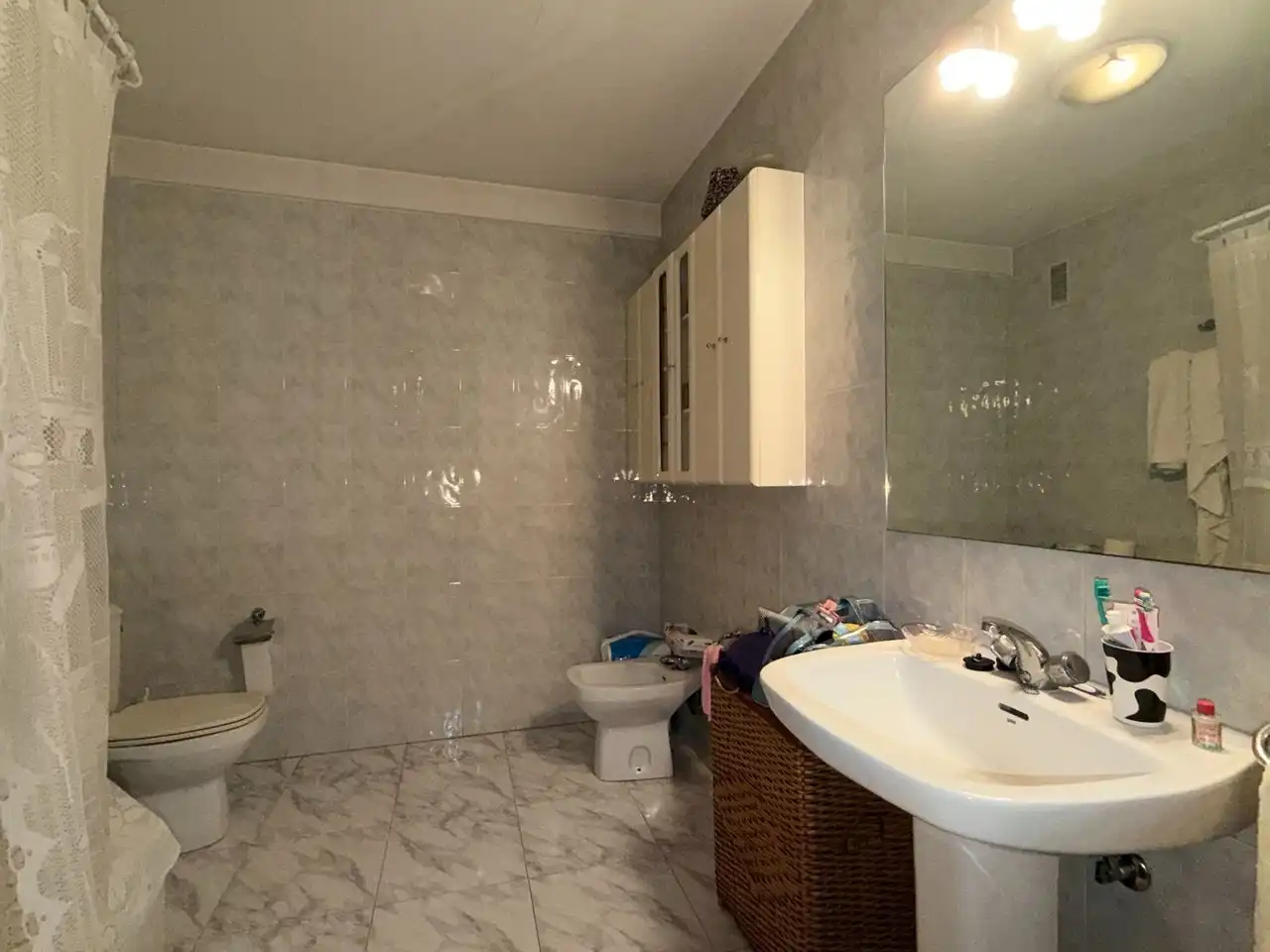 Bathroom of Flat for sale in Lugo  with Heating, Terrace and Storage room