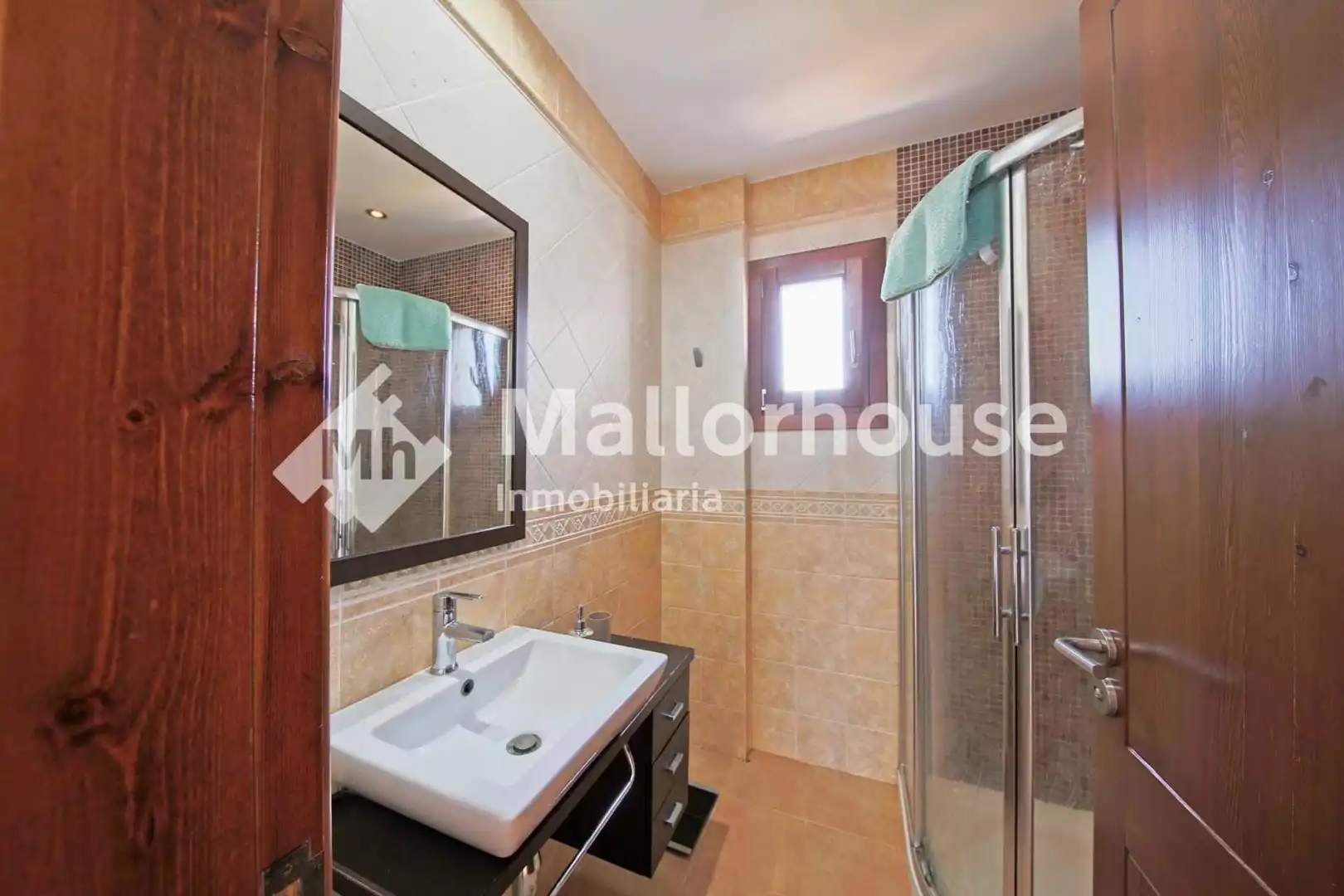 Baño de Casa o chalet de alquiler en Santa Margalida con Aire acondicionado, Jardín privado y Terraza