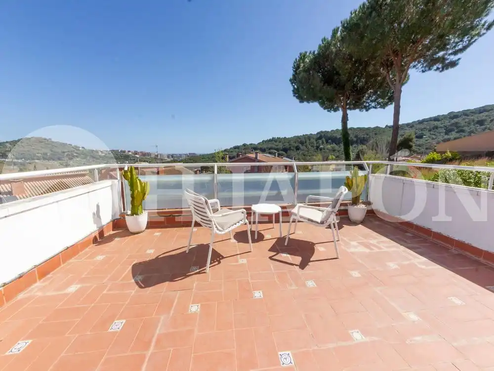 Terraza de Casa o chalet en venta en Argentona con Aire acondicionado, Calefacción y Jardín privado