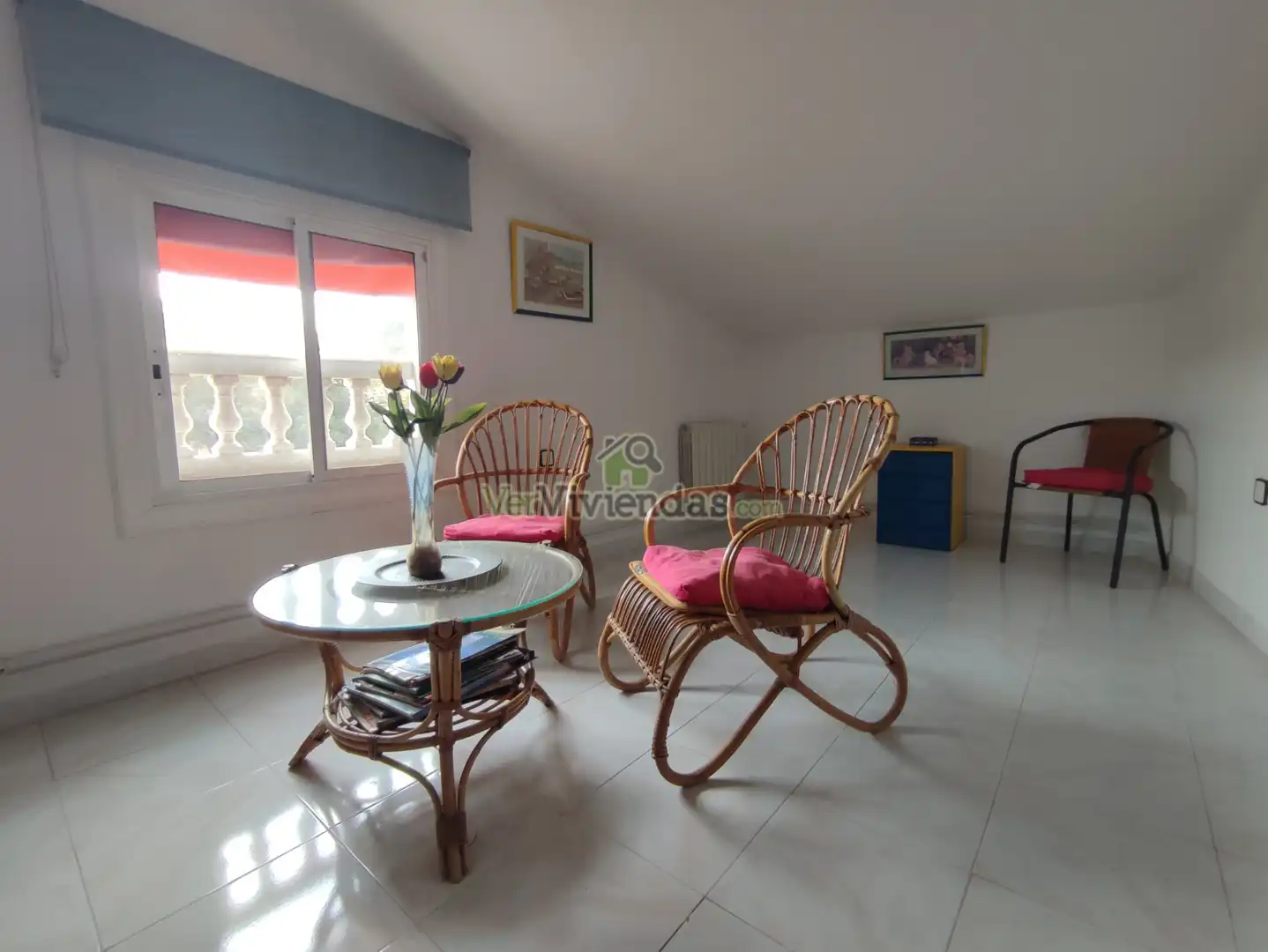 Sala d'estar de Casa o xalet en venda en Vacarisses amb Calefacció, Jardí privat i Terrassa