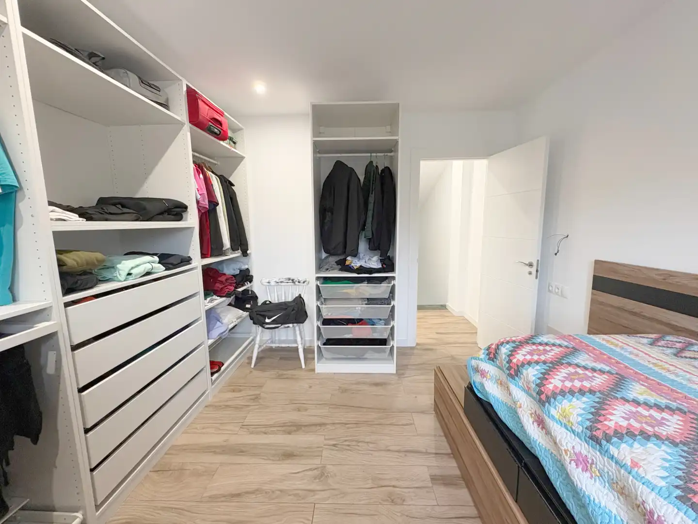 Schlafzimmer von Country house zum Verkauf in Alhaurín de la Torre mit Klimaanlage, Privatgarten und Terrasse