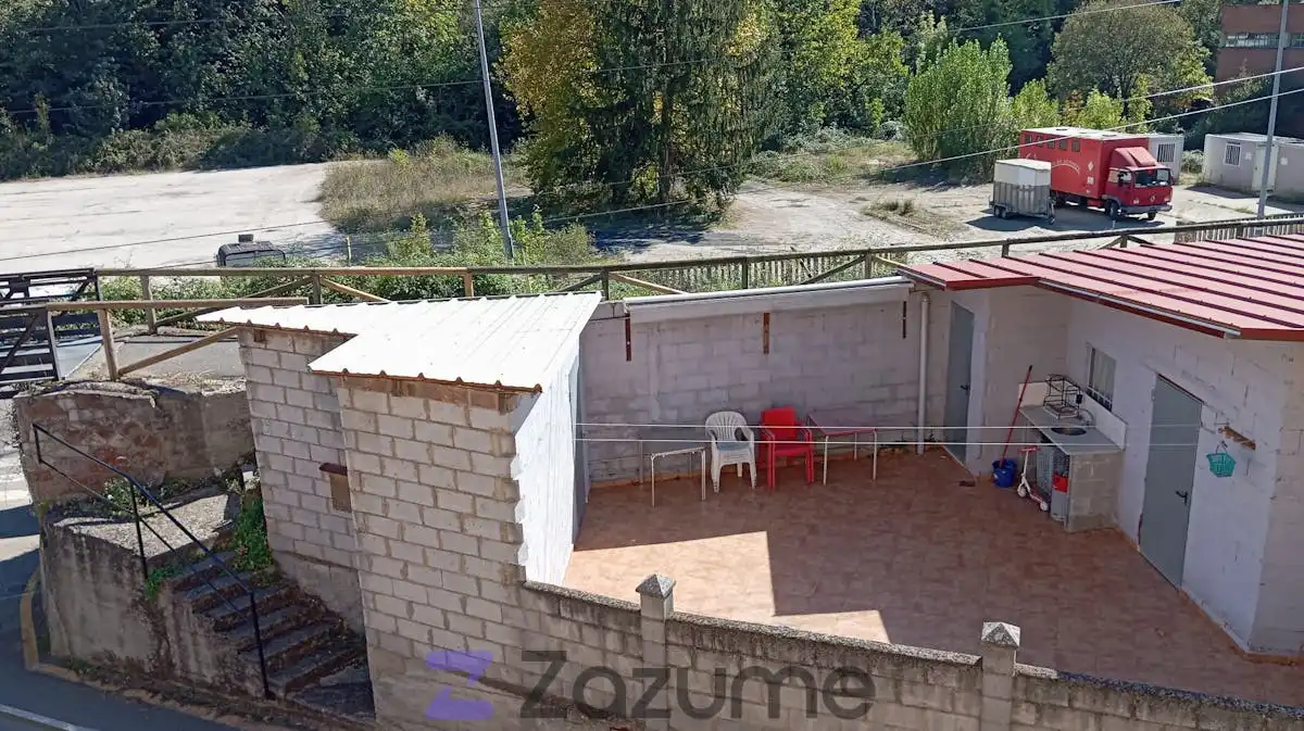 Terrace of Flat for rent in Mieres (Asturias)  with Heating, Furnished and Oven