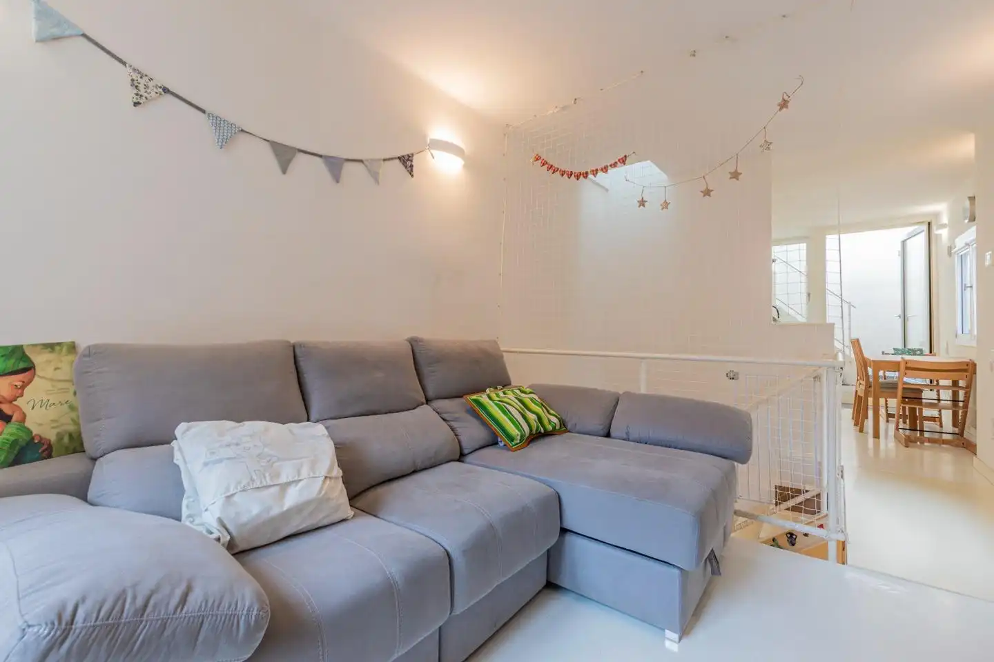Sala de estar de Finca rústica en venta en Caldes de Montbui con Aire acondicionado, Calefacción y Terraza